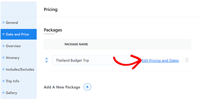 価格と日付を編集する Edit pricing and dates