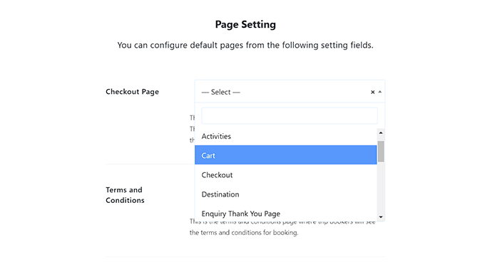 ページ設定を構成する Configure page settings
