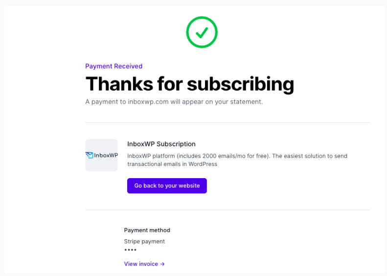 Faceți cunoștință cu InboxWP: Preluați controlul asupra livrării de e-mailuri tranzacționale WordPress cu Perfection 9 InboxWP subscribed