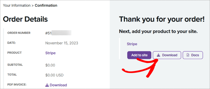 ดาวน์โหลดปลั๊กอินแถบ download stripe plugin