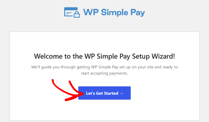 มาเริ่มกันที่ปุ่ม Lets get started button