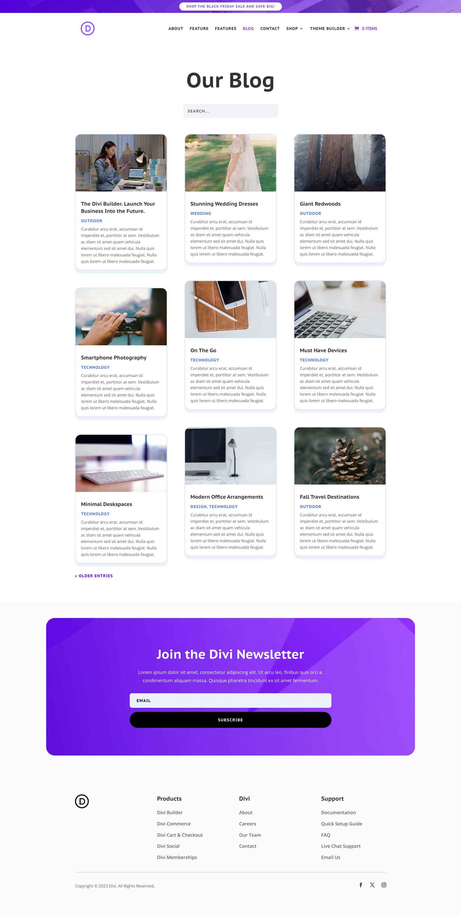 サイバーマンデー 2023 SaaS Web サイト パック