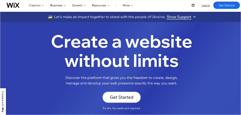 wix - IsItWP - 무료 WordPress 테마 탐지기 Wix website builder