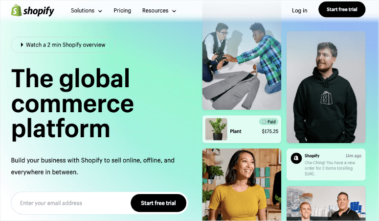 Shopify 플랫폼 - IsItWP - 무료 WordPress 테마 탐지기 Shopify platform