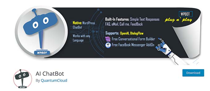 Plugin AI Chatbot AI Chatbot plugin