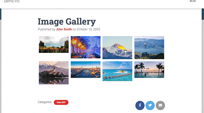GIF efek lightbox Lightbox effect gif