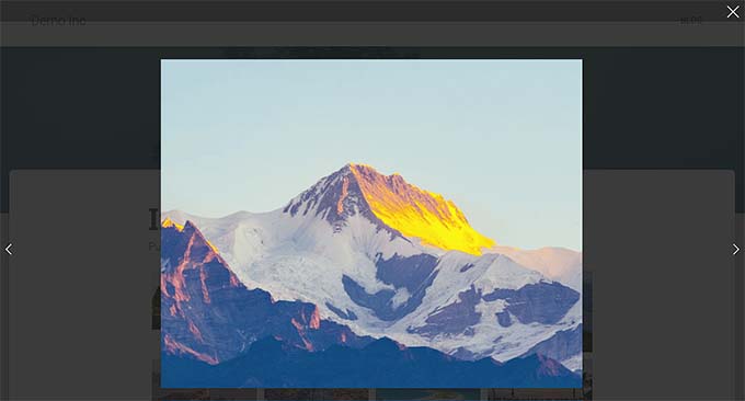 Pratinjau Lightbox Lightbox preview