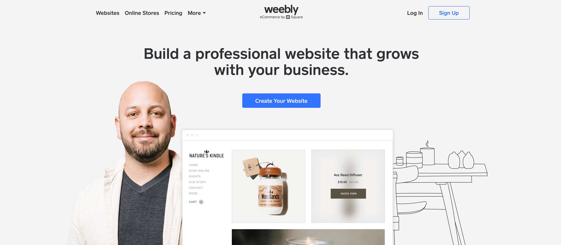 Costruttore di siti web gratuito Weebly