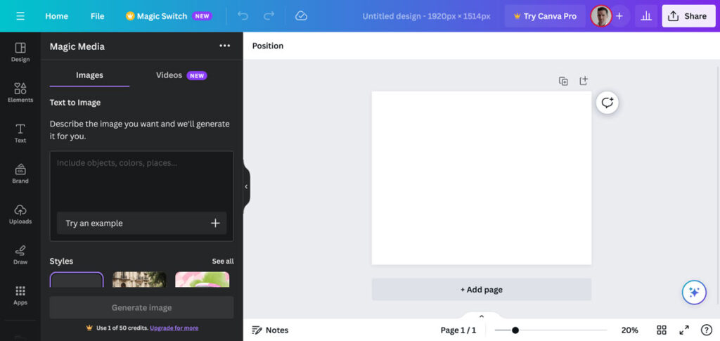 imagine canva ai