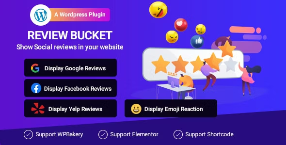 Plug-in Reviewbucket WordPress TrustPilot