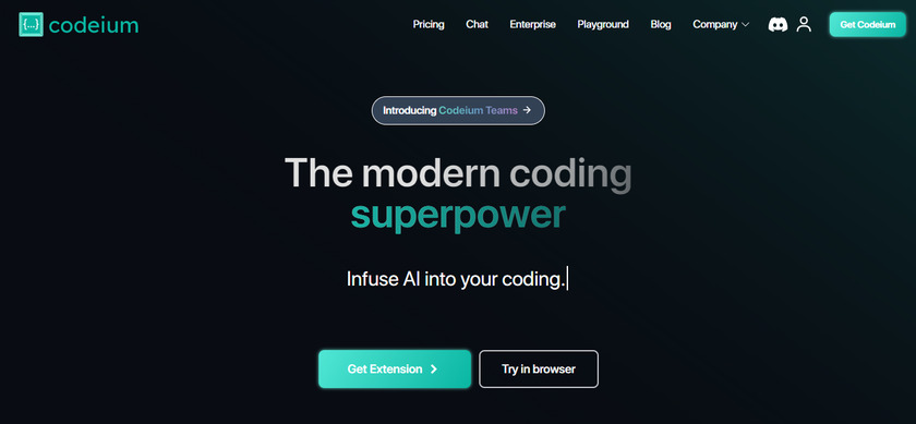 أداة الترميز Codeium-AI