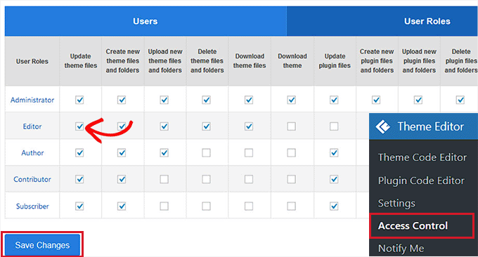 Controlați accesul la editorul de teme și pluginuri Control the access to theme and plugin editor