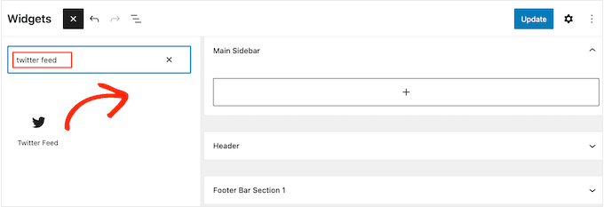 Adicionando botões de retuíte a qualquer área pronta para widget Adding retweet buttons to any widget-ready area