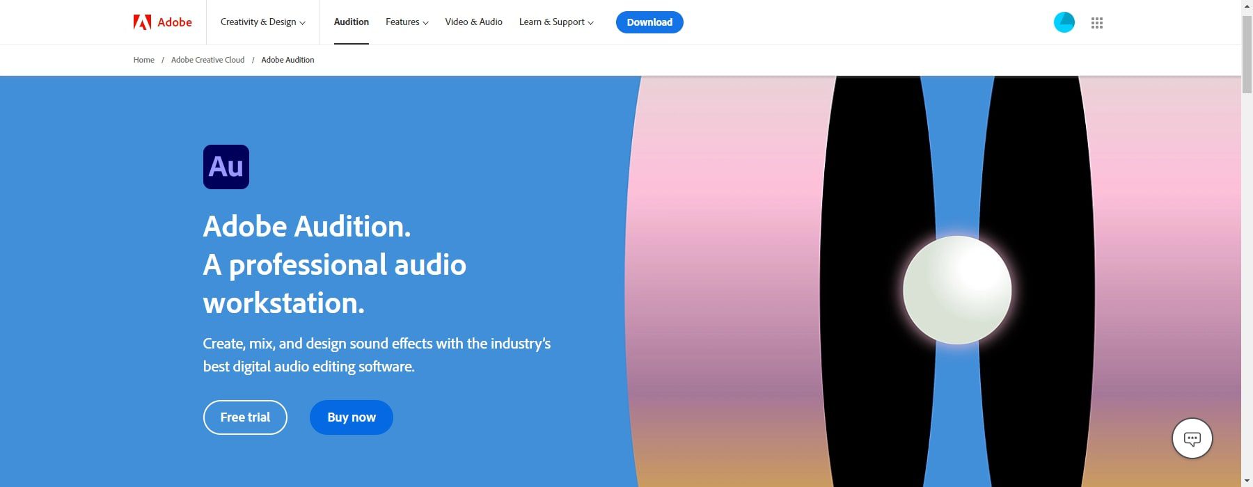 audiție adobe