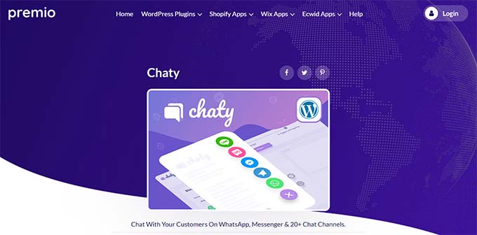 Чатый сайт Chaty website