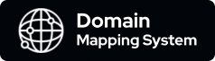 Logotipo do sistema de mapeamento de domínio