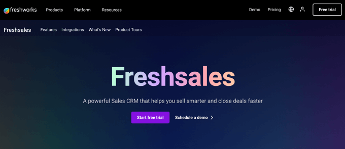 CRM-система Freshsales Freshsales CRM