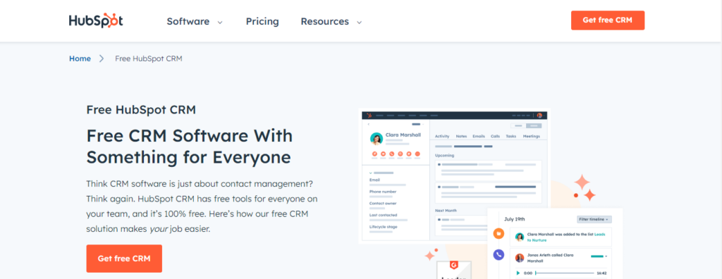 HubSpot CRM-Anbieter