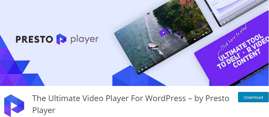 Presto Player — видеоплеер для WordPress