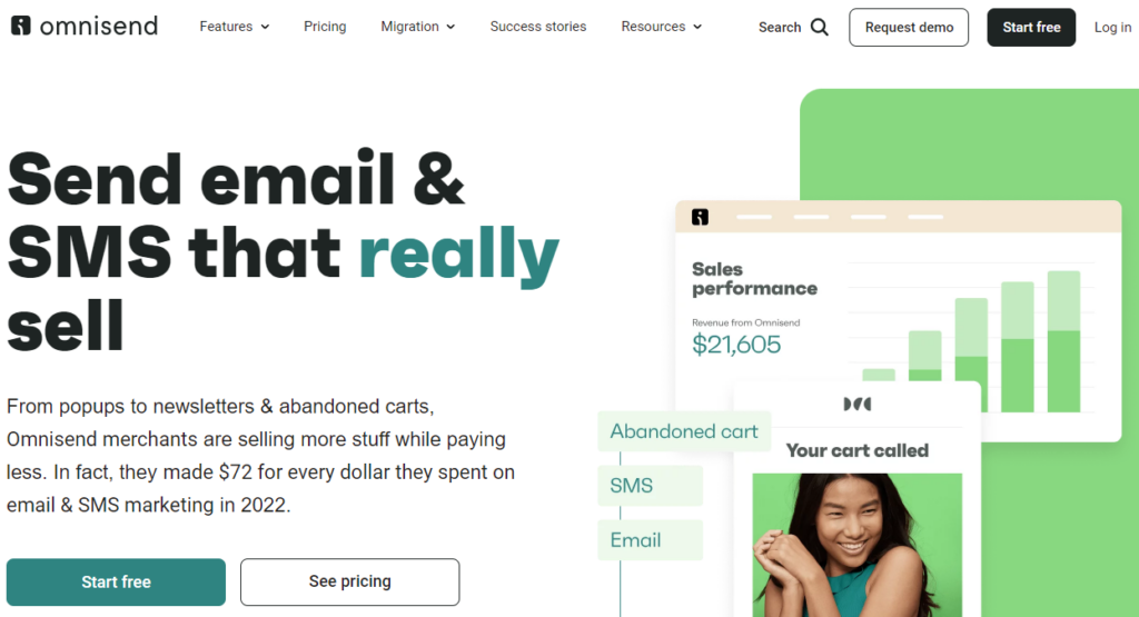 Omnisend: servicios económicos de marketing por correo electrónico
