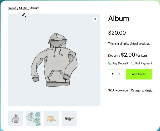 3. Dépôts et paiements partiels pour WooCommerce - Plugin Bayna