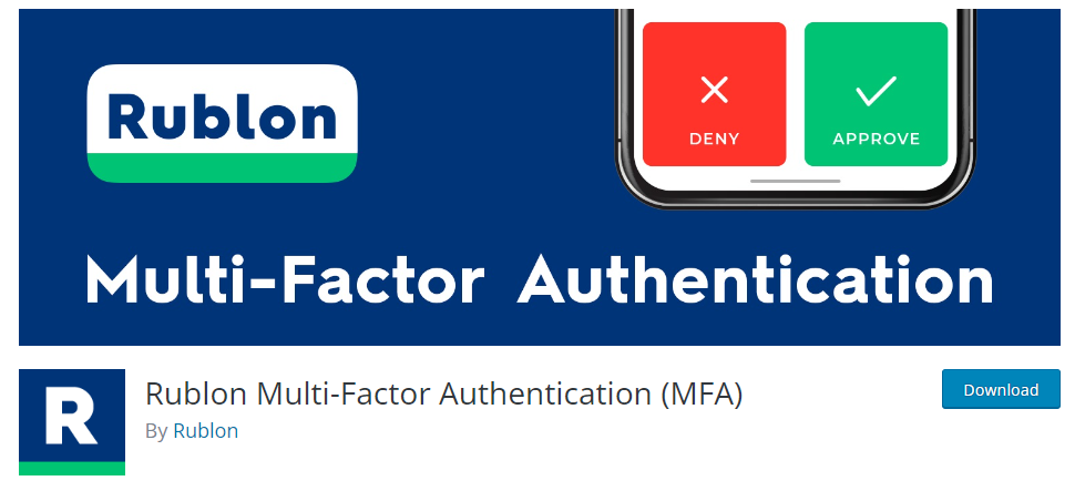MFA - Plugin Otentikasi Dua Faktor WordPress