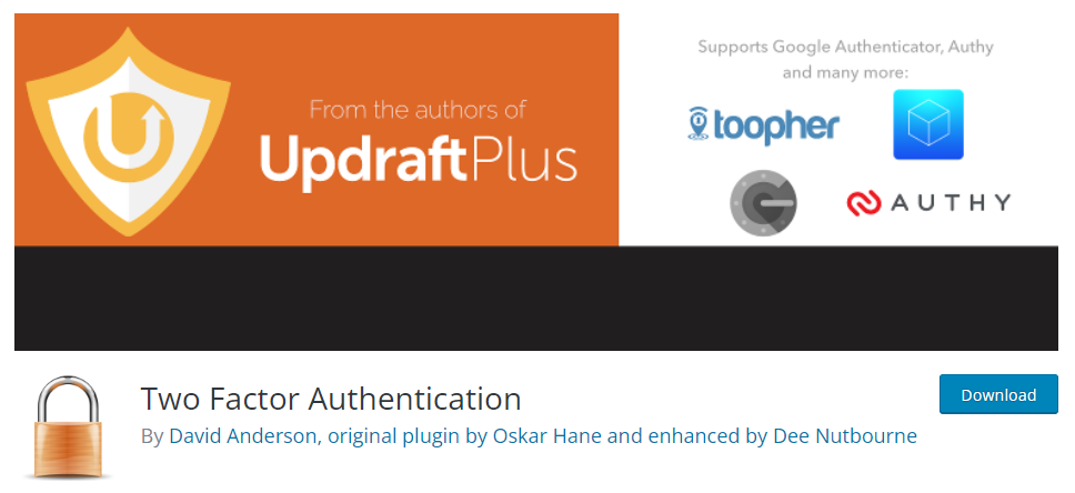 Autentificare cu doi factori - Pluginuri de autentificare cu doi factori WordPress
