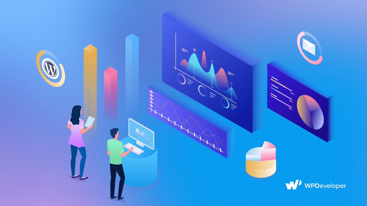 2024 年の驚くべき WordPress 統計バナー Surprising WordPress Statistics for 2024 banner