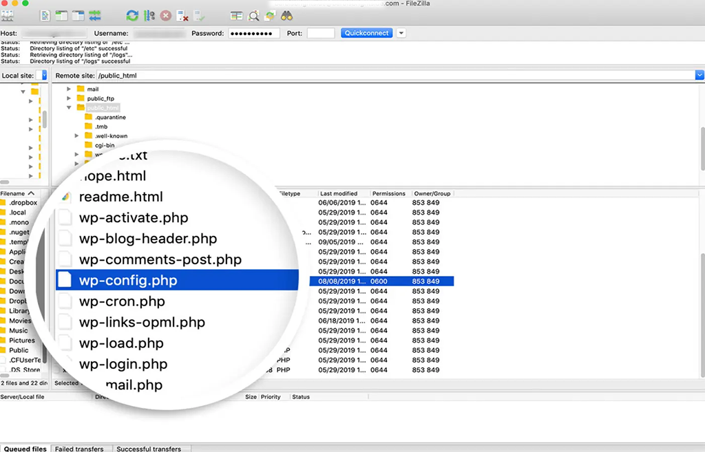 WordPress のデバッグ: WP_DEBUG を有効にする方法? 5 wp-config file location
