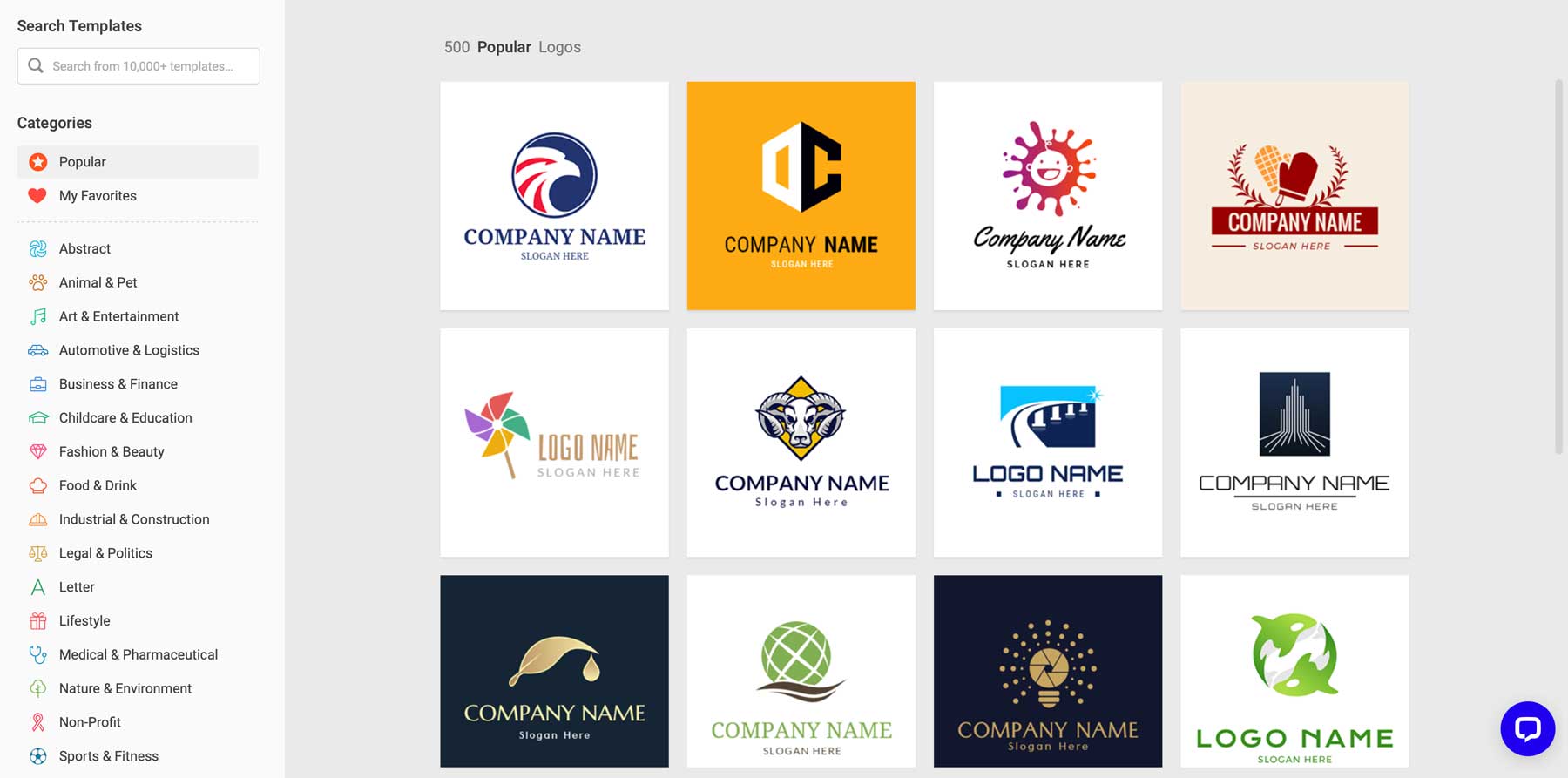 beliebte Logos
