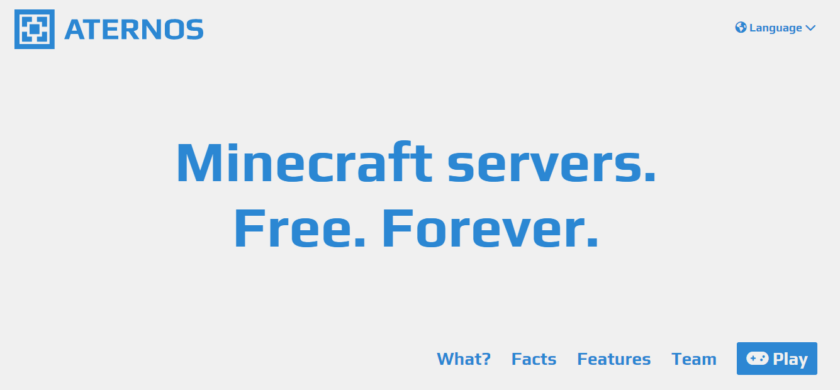 호스트-minecraft-free-aternos