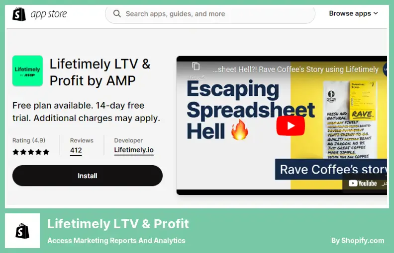 LTV e profitto a vita: accedi a report e analisi di marketing