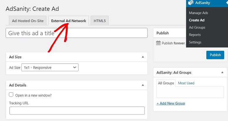Adsanity 広告 - IsItWP - 無料の WordPress テーマ検出ツール how to display ads with Adsanity