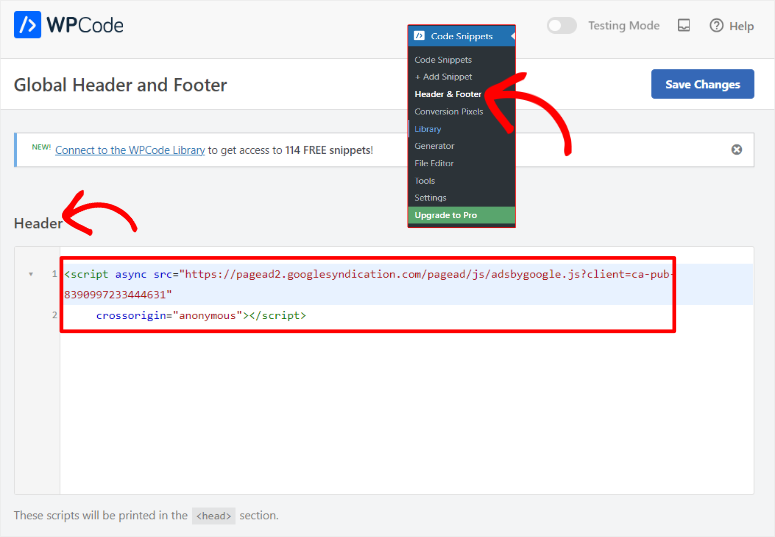 wpcode-add-header - IsItWP - 無料の WordPress テーマ検出器 wpcode add header