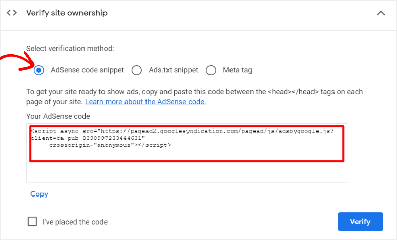 adsense-copy-code - IsItWP - 無料の WordPress テーマ検出ツール adsense copy code