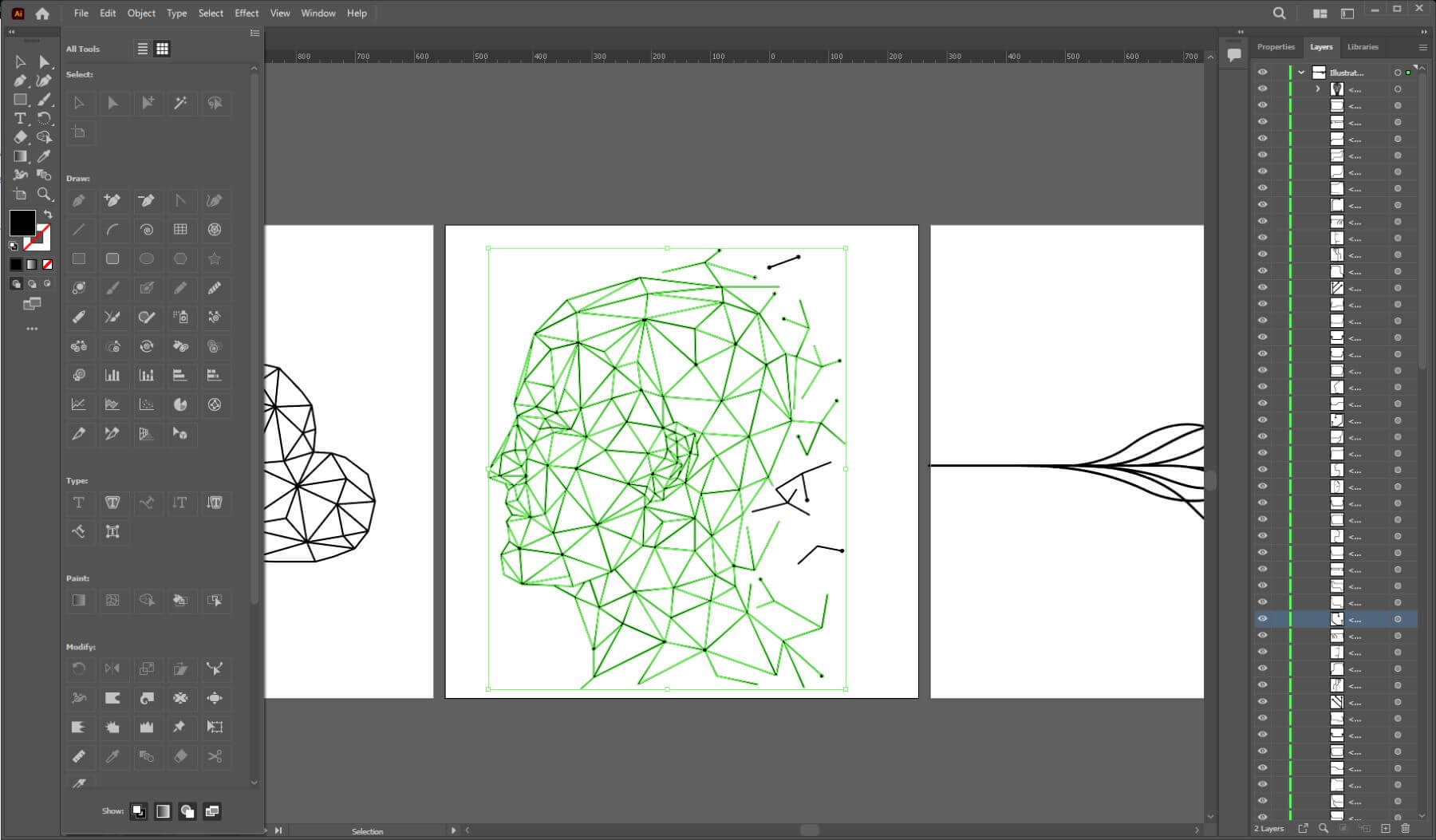 Contoh Desain Grafis Adobe Illustrator