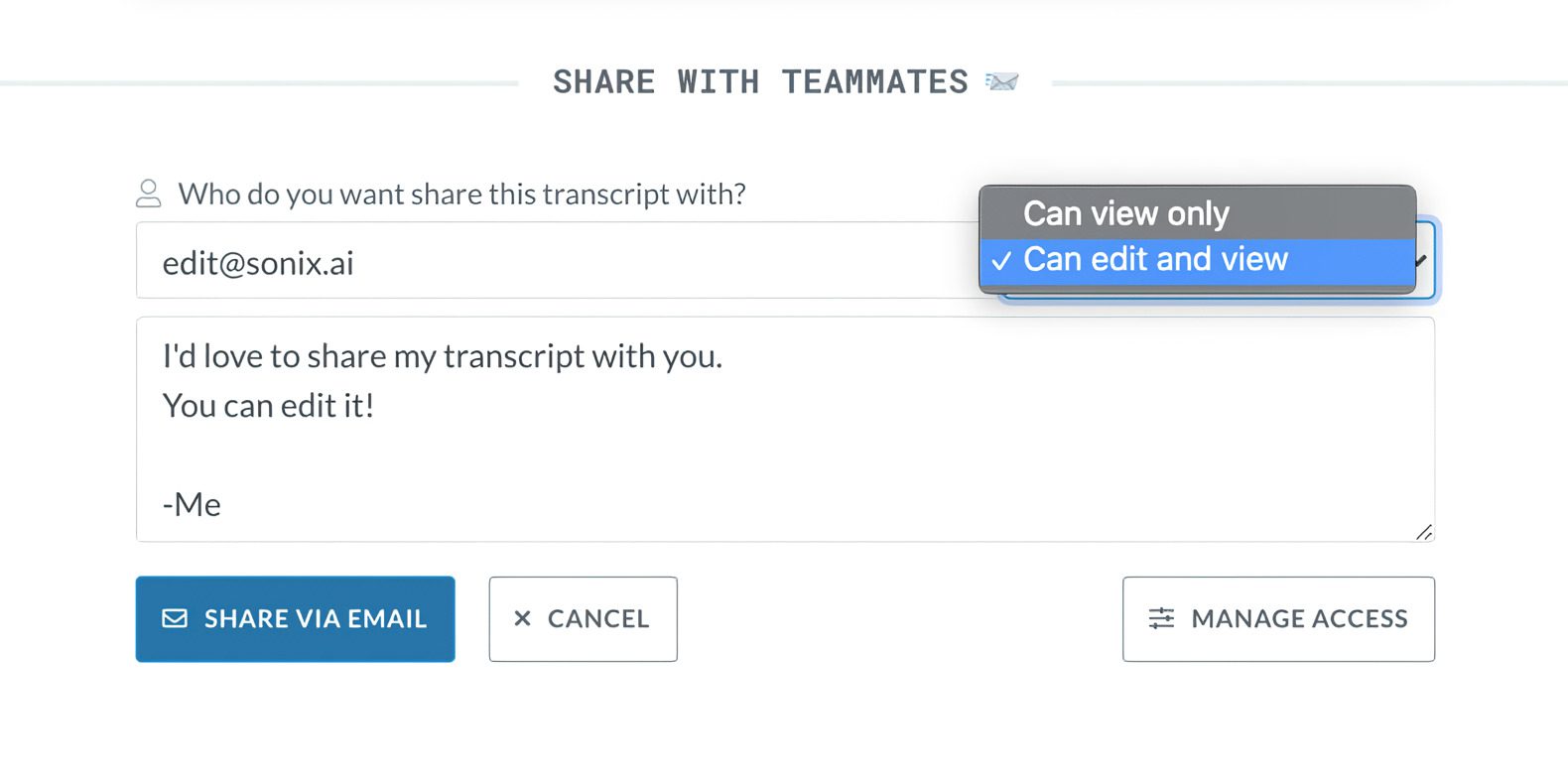 Collaborare con i team