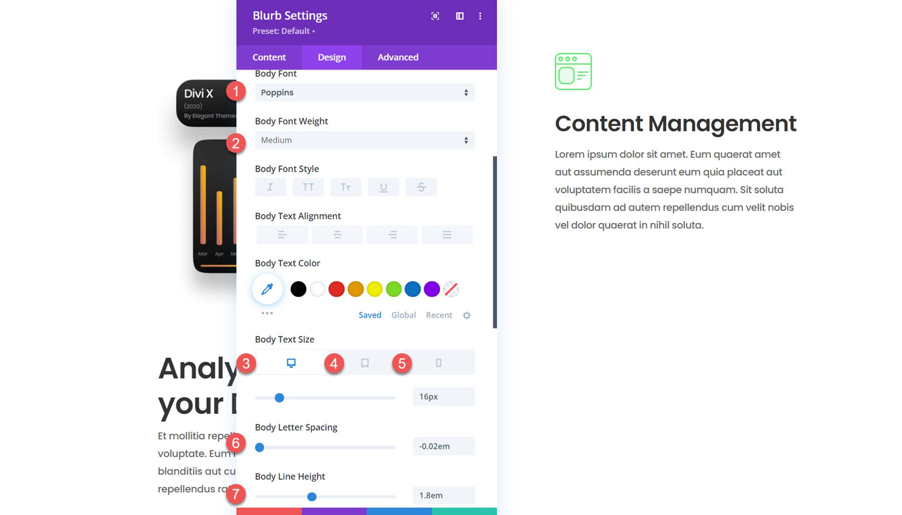 Divi の宣伝文本文を使用してフローティング宣伝文モジュールを作成する方法