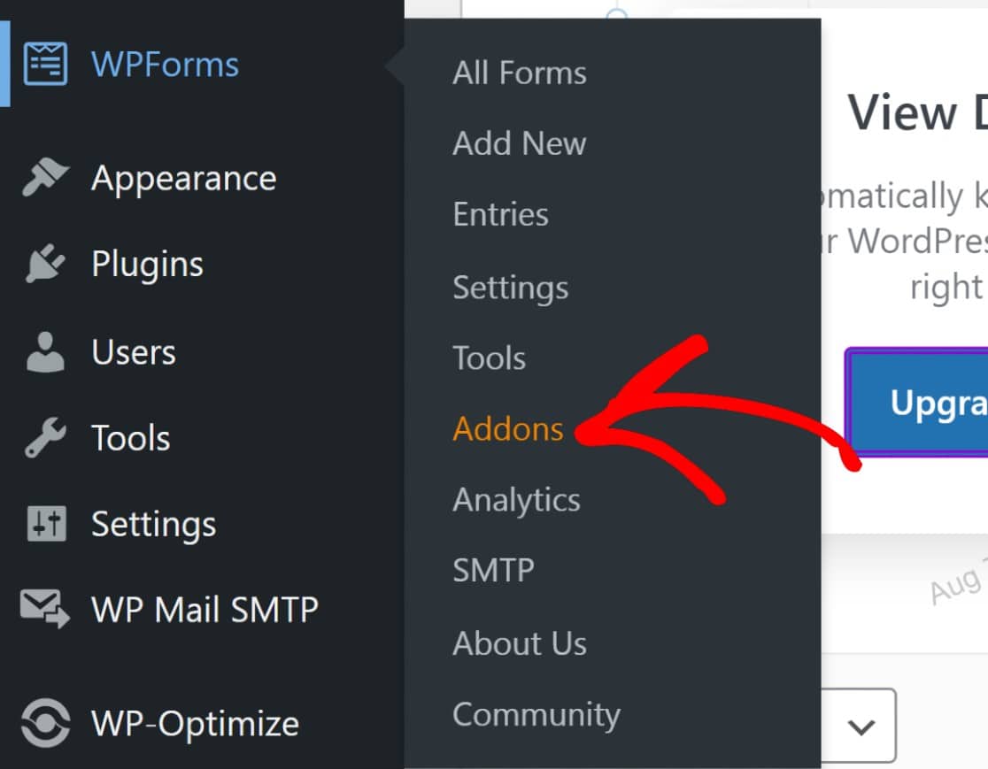 WPForms addons