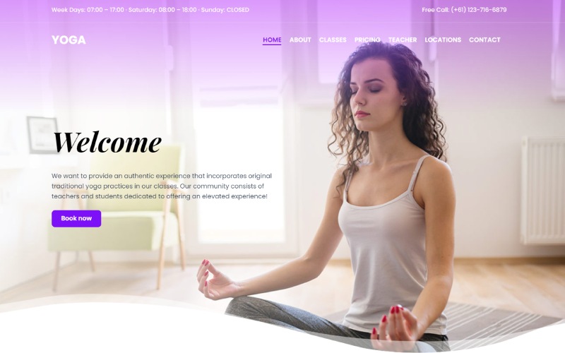 会員制サイトに最適な WordPress テーマ 9 選 7 Ultra Yoga