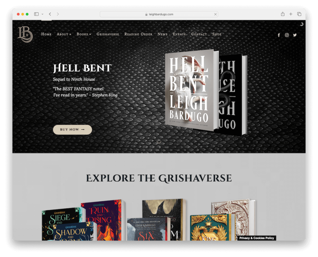 leigh bardugo