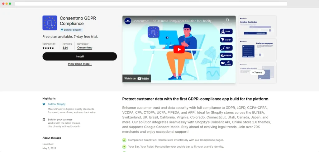 Consenso GDPR Conformità