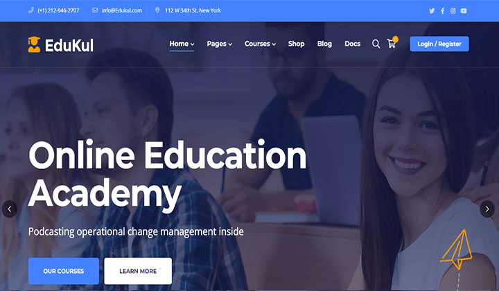 9 meilleurs thèmes et modèles WordPress de cours en ligne ou de cours en ligne 2024 9 edukul 56