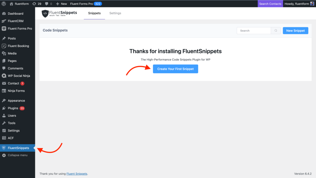 Crea il tuo primo frammento