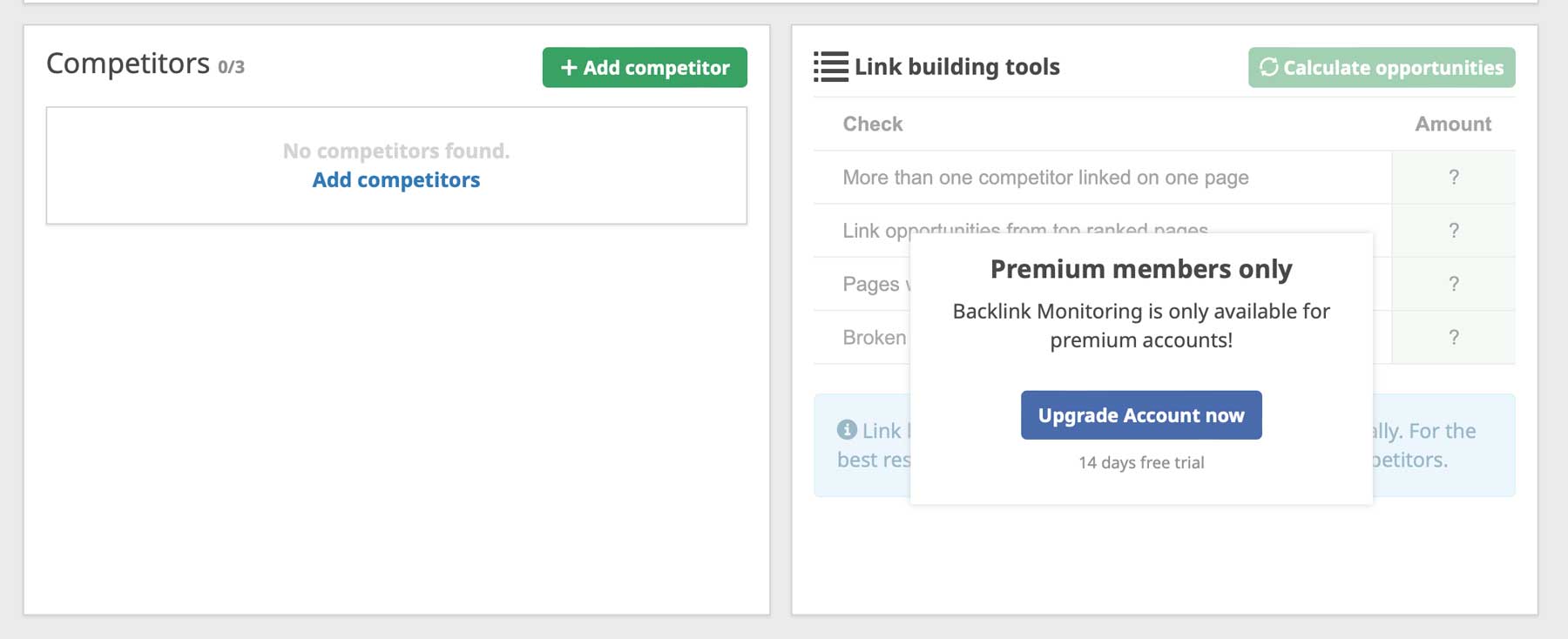 outils de création de liens