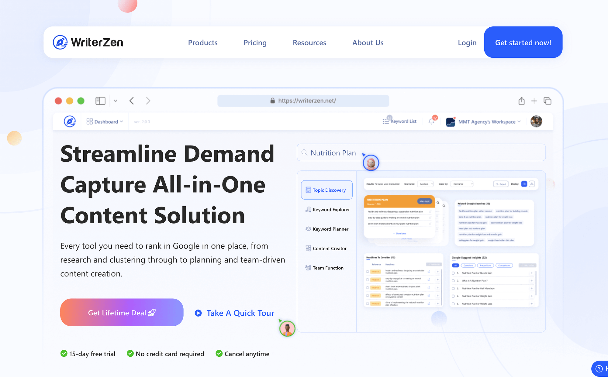 WriterZen es una herramienta de SEO con IA.