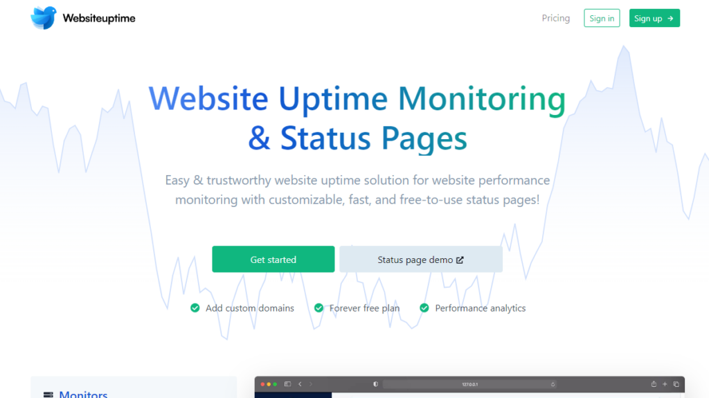 Websiteuptime.io - WordPress 웹사이트의 가동 시간을 모니터링합니다.