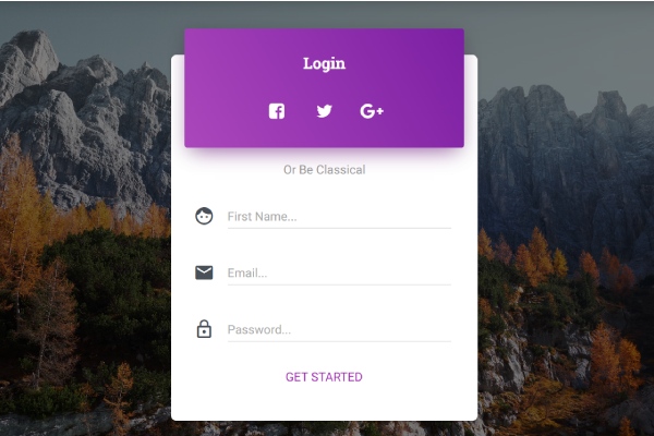 Ponad 21 najlepszych darmowych szablonów Bootstrap dla stron logowania 11 Login Page Snippet for Faster Coding in Bootstrap Creative Tim
