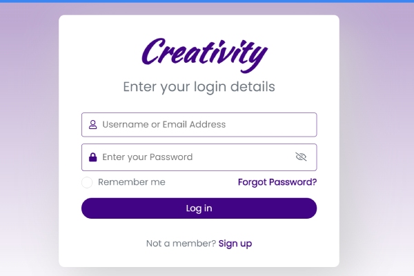 Ponad 21 najlepszych darmowych szablonów Bootstrap dla stron logowania 13 Bootstrap 5 Fancy user login form snippets fullscreen GoSnippets