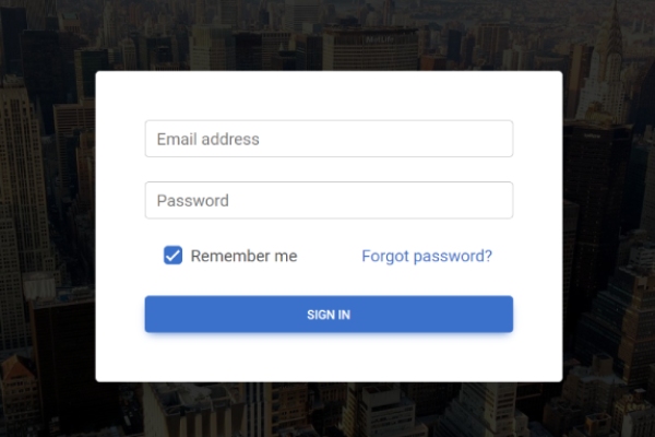Ponad 21 najlepszych darmowych szablonów Bootstrap dla stron logowania 19 Login cover template code helper